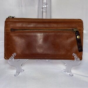 Colorado Classic Brown Flap Snap Leather Wallet